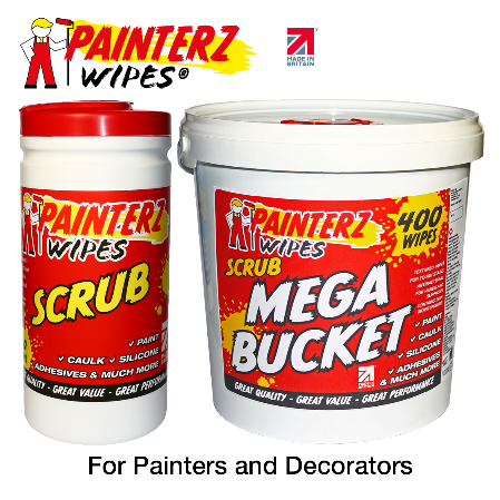 Wipes for painters and decorators