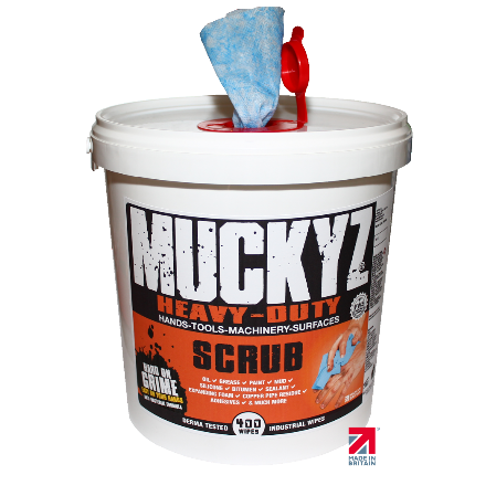 Muckyz Scrub Wipes 400 wipe tub