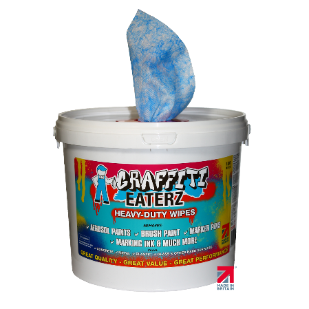Graffiti Eaterz 150 wipe tub Graffiti Eaterz 150 wipe tub